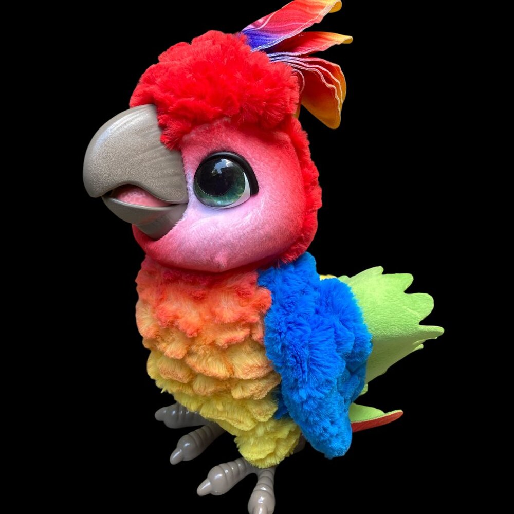 FurReal Rock-A-Too Cockatoo Parrot Singing Dancing Show Bird!